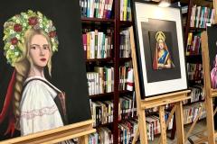 Wernisaż wystawy Wiktorii Markiewicz.