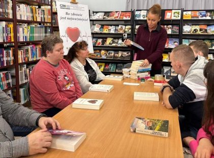 Z pierwszą wizytą w Bibliotece