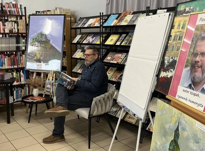 Spotkanie autorskie z Pawłem Wakułą