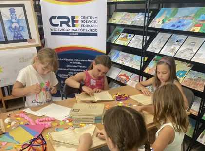 Aktywne i twórcze lato w bibliotece