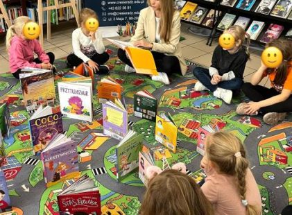 Dzień Głośnego Czytania w Bibliotece.