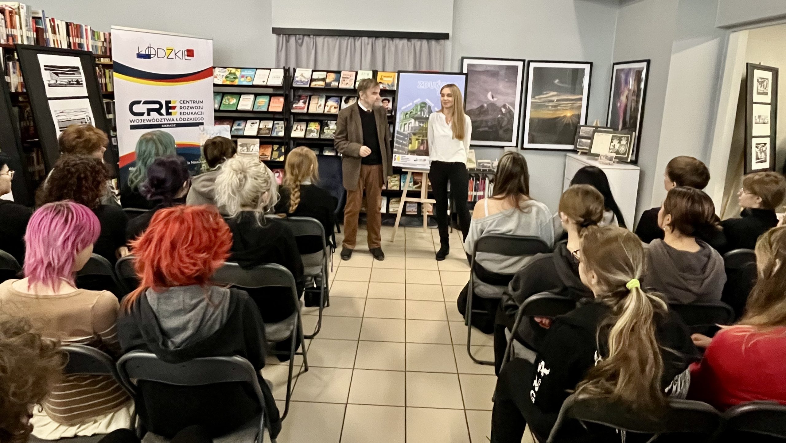 Dzieje Zduńskiej Woli od rolnictwa do przemysłu – prelekcja Pana Jacka Jordana.