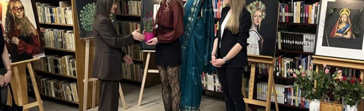 Wernisaż wystawy Wiktorii Markiewicz.