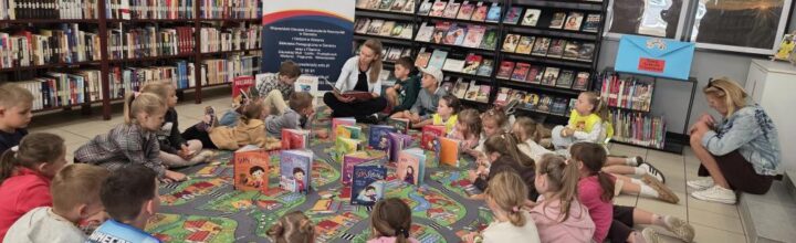 Dzień Dobrych Wiadomości w Bibliotece Pedagogicznej.
